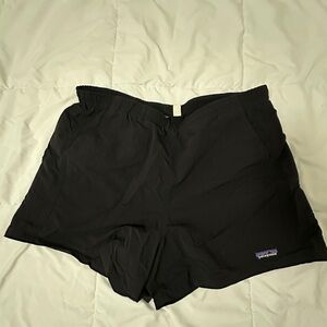 Patagonia Baggie Shorts, black, women’s baggies, size L